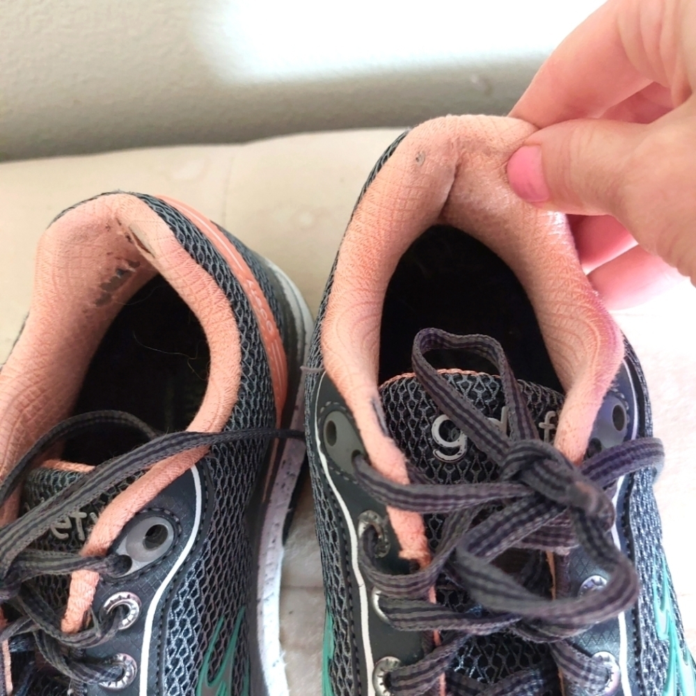 Gravity Defyer Gdefy Mighty Walk Athletic Walking Gravity Grey Peach sz.6.5 us - Picture 7 of 12